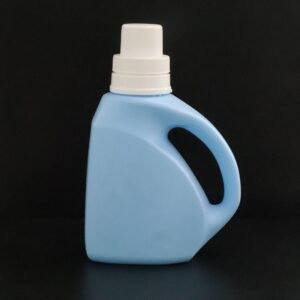 1L laundry detergent barrel daily chemical packaging barrel large capacity liquid sub-bottle wide mouth PE plastic bottle detergent bottle