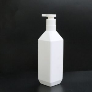 500ml250ml shower gel bottle shampoo pe plastic square flat bottle household care lotion bottle