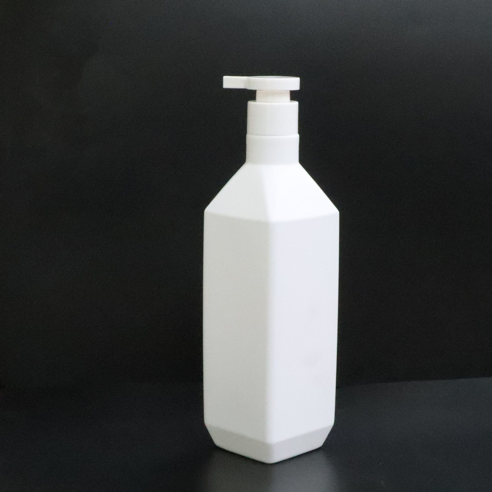 500ml250ml shower gel bottle shampoo pe plastic square flat bottle household care lotion bottle