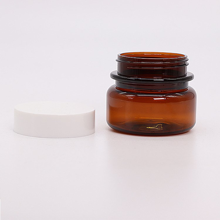 Eye cream bottle cosmetics sub-bottle high-grade brown cream bottle tea-colored face cream sample empty bottle customization - 图片 6