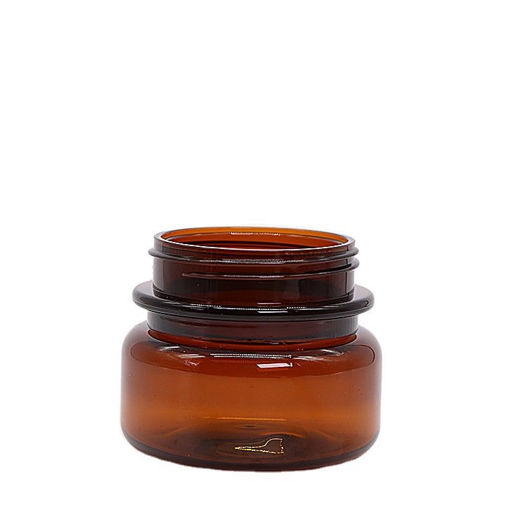 Eye cream bottle cosmetics sub-bottle high-grade brown cream bottle tea-colored face cream sample empty bottle customization - 图片 4