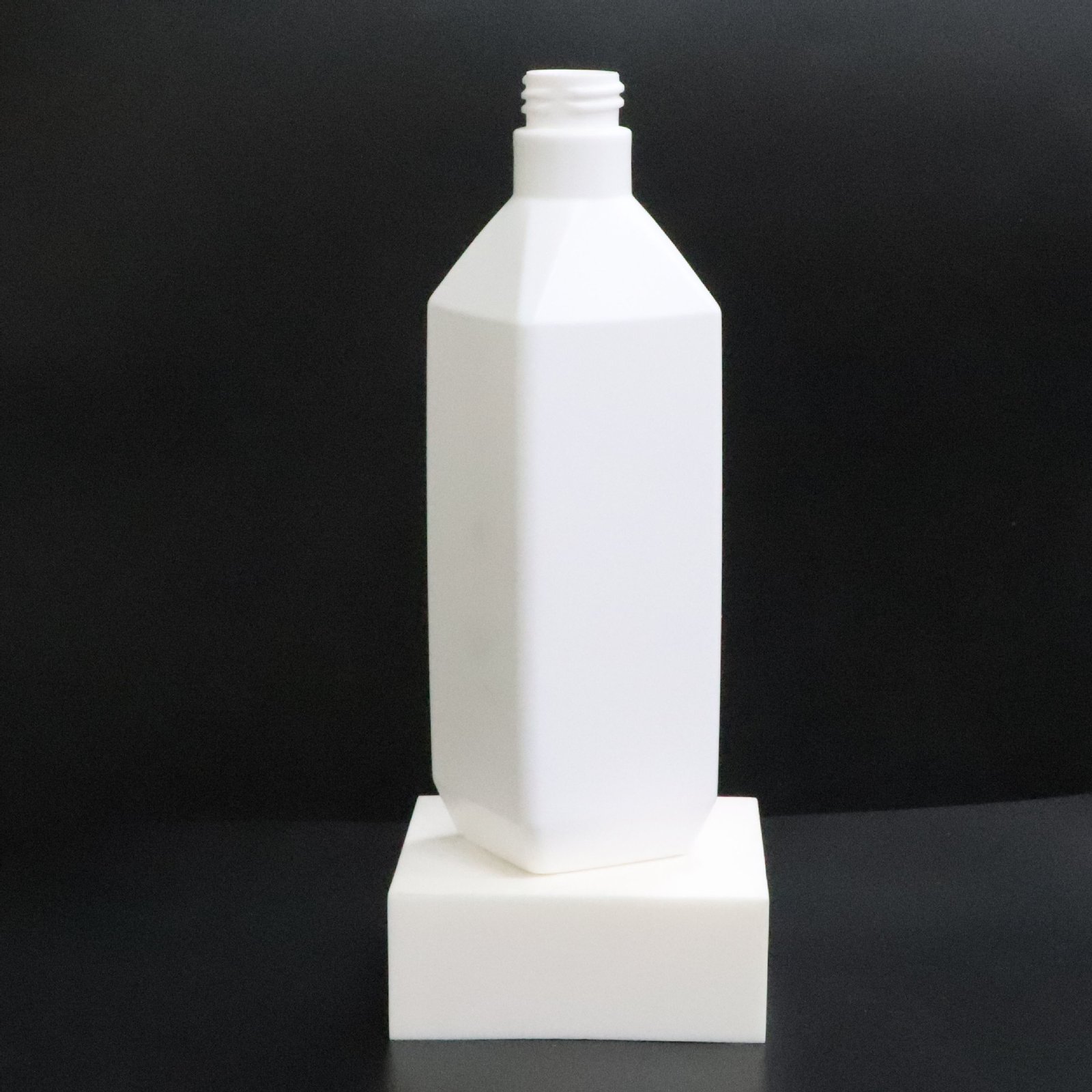 500ml250ml shower gel bottle shampoo pe plastic square flat bottle household care lotion bottle - 图片 5