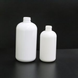 500ml250ml round shoulder bottle short fat bottle shampoo shower gel sub-bottle disinfectant body lotion bottle cosmetic bottle