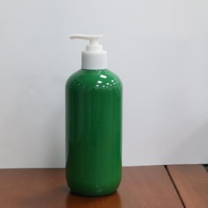 500ml novel shampoo and shower gel bottle toiletries packaging material push-type lotion bottle short fat round shoulder bottle