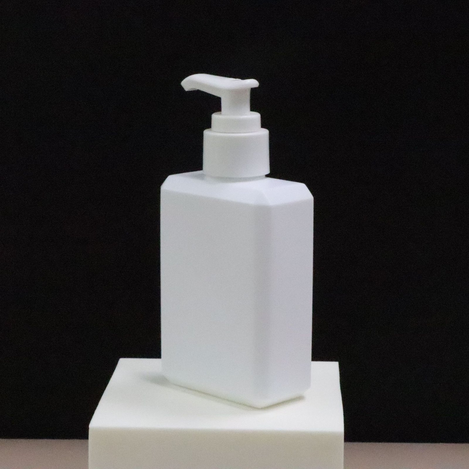 200ml octagonal square reagent bottle sub-bottle shower gel shampoo packaging empty bottle Renhe facial cleanser bottle PE bottle