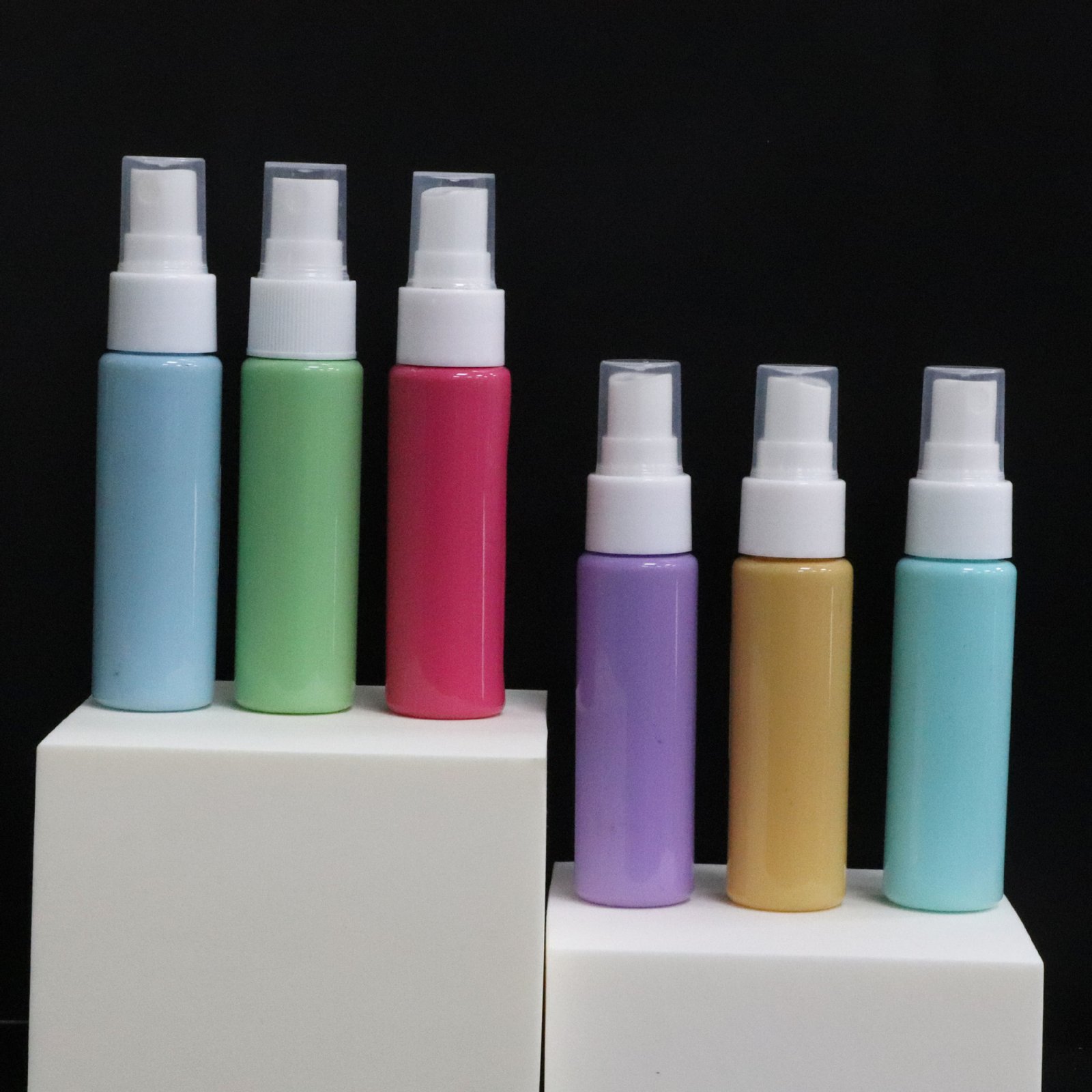 Flat shoulder small spray bottle 30ml air freshener bottle fine mist side spray small sample bottle toner bottle perfume bottle sub-bottle