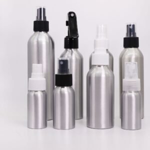 30-250ml polished aluminum bottle aluminum can metal container sub-bottling essential oil bottle alcohol spray bottle sub-bottling spray bottle