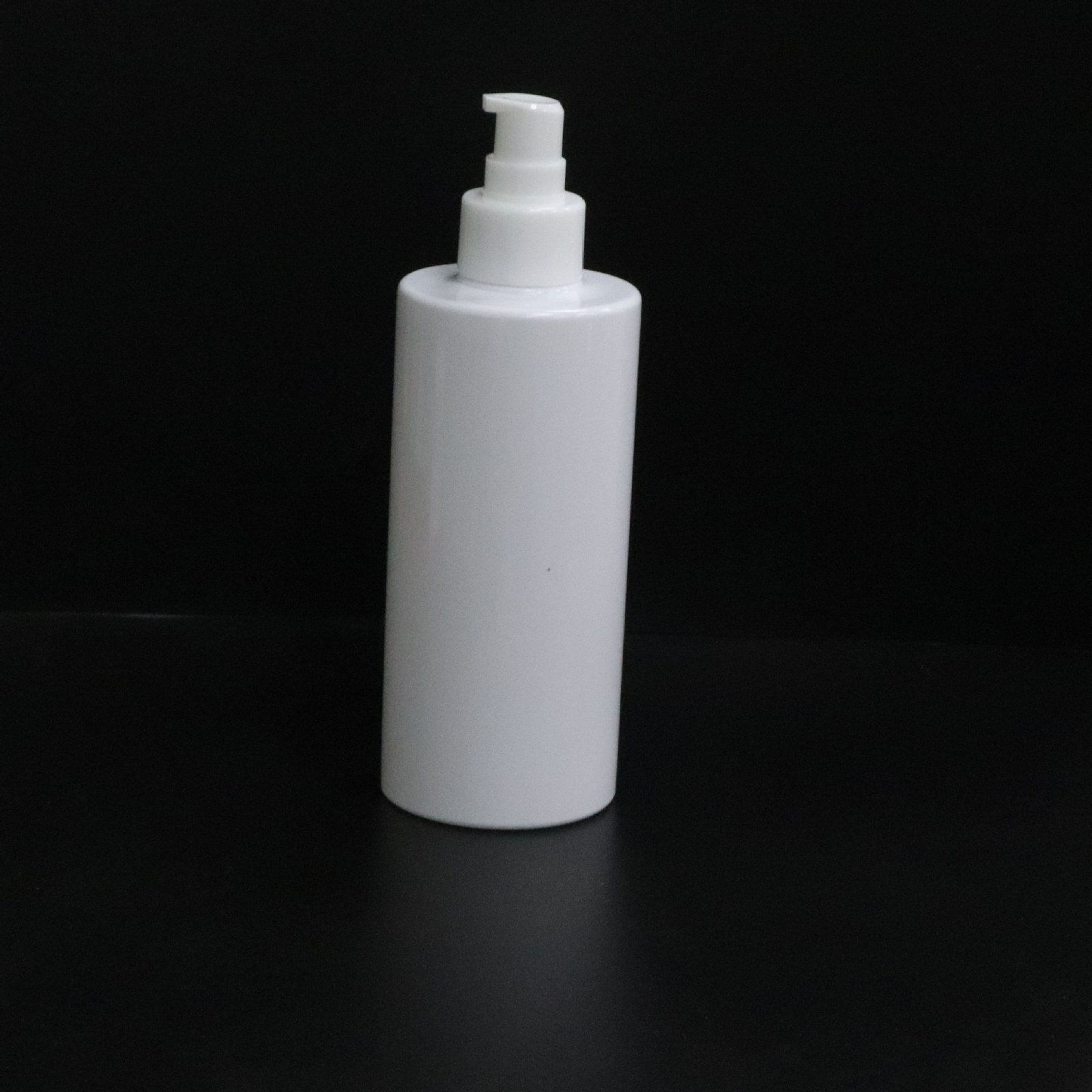 100ml cylindrical flat shoulder l plastic liquid foundation bottle bb cream lotion bottle PET essence lotion bottle cosmetics sub-bottle