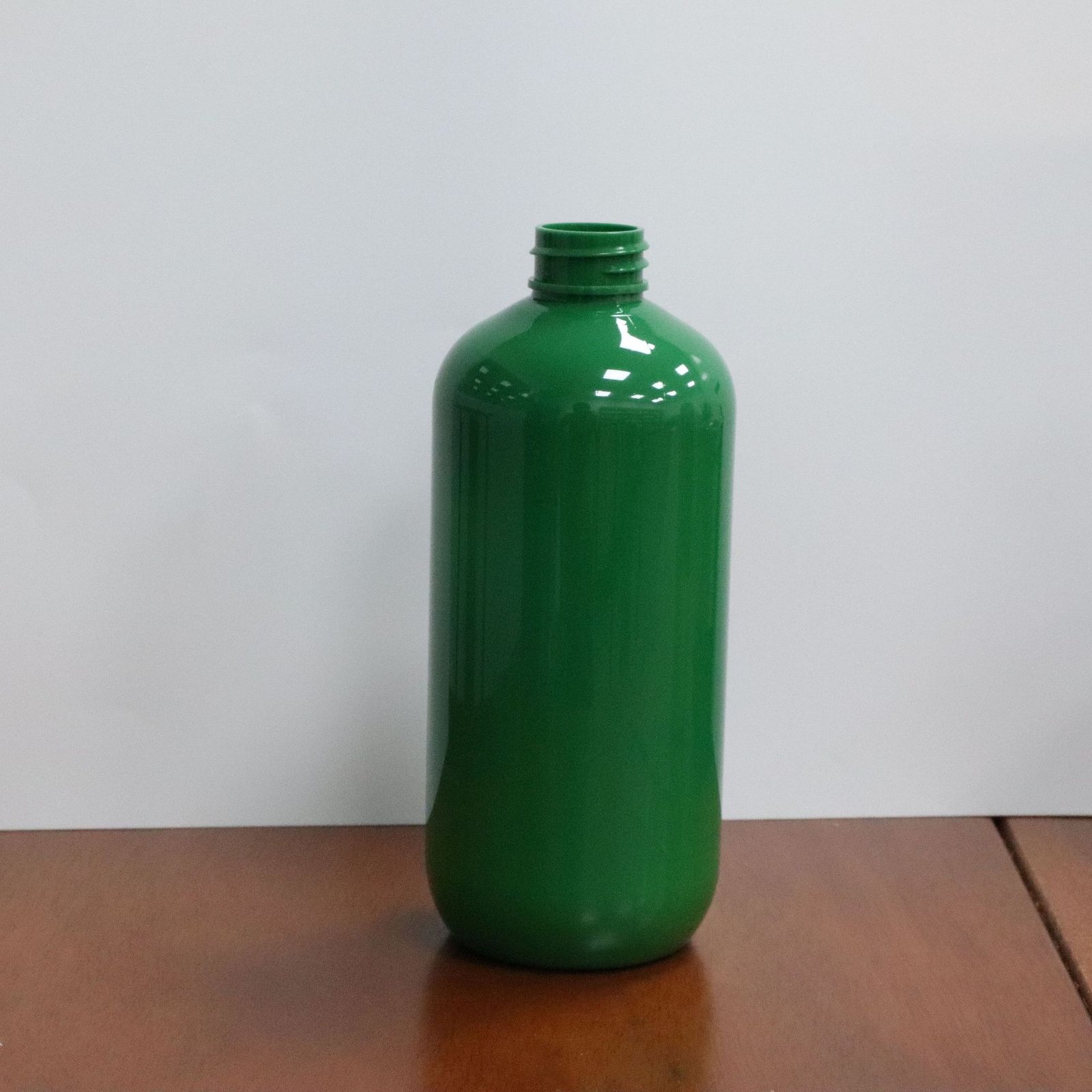 500ml novel shampoo and shower gel bottle toiletries packaging material push-type lotion bottle short fat round shoulder bottle - 图片 5