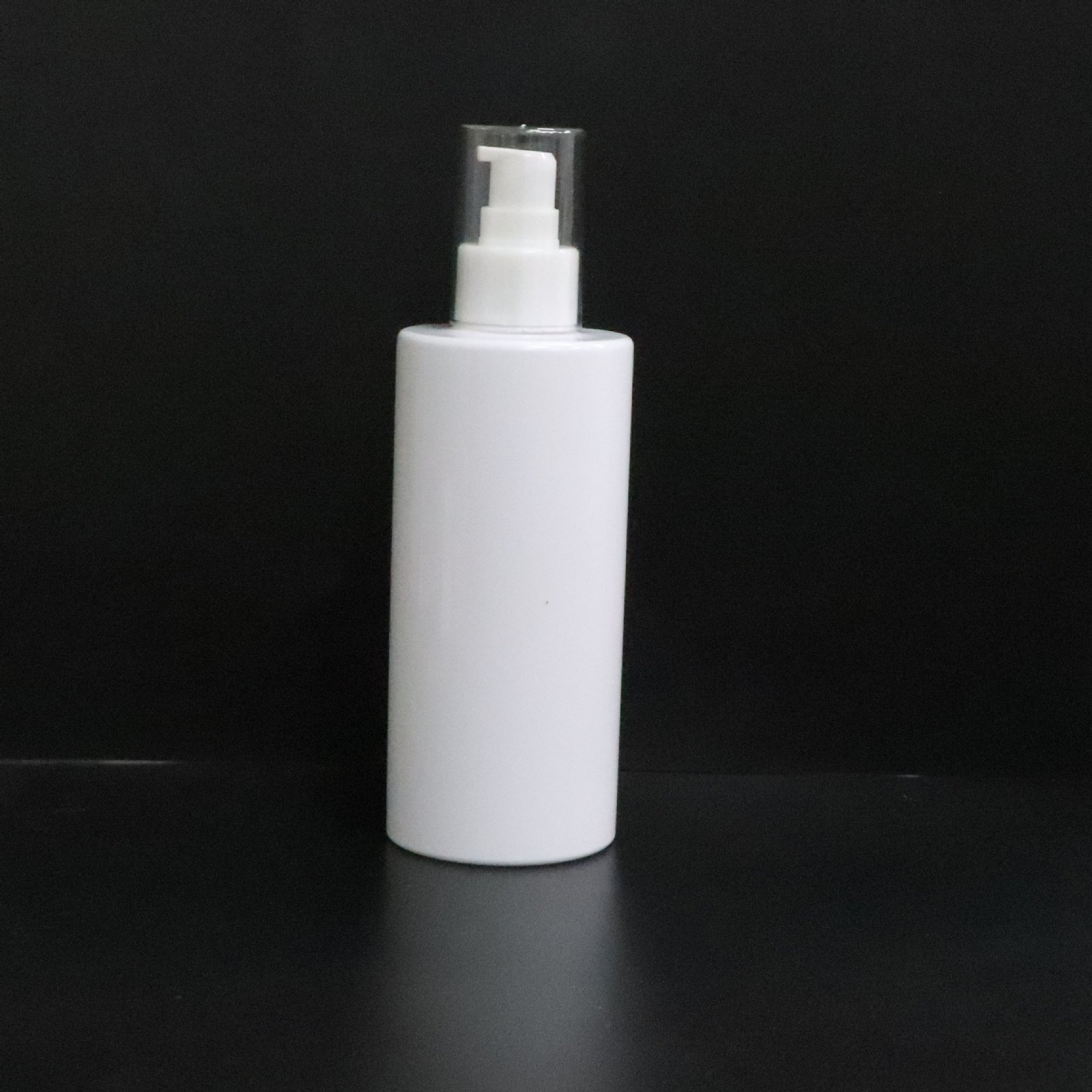 100ml cylindrical flat shoulder l plastic liquid foundation bottle bb cream lotion bottle PET essence lotion bottle cosmetics sub-bottle - 图片 2