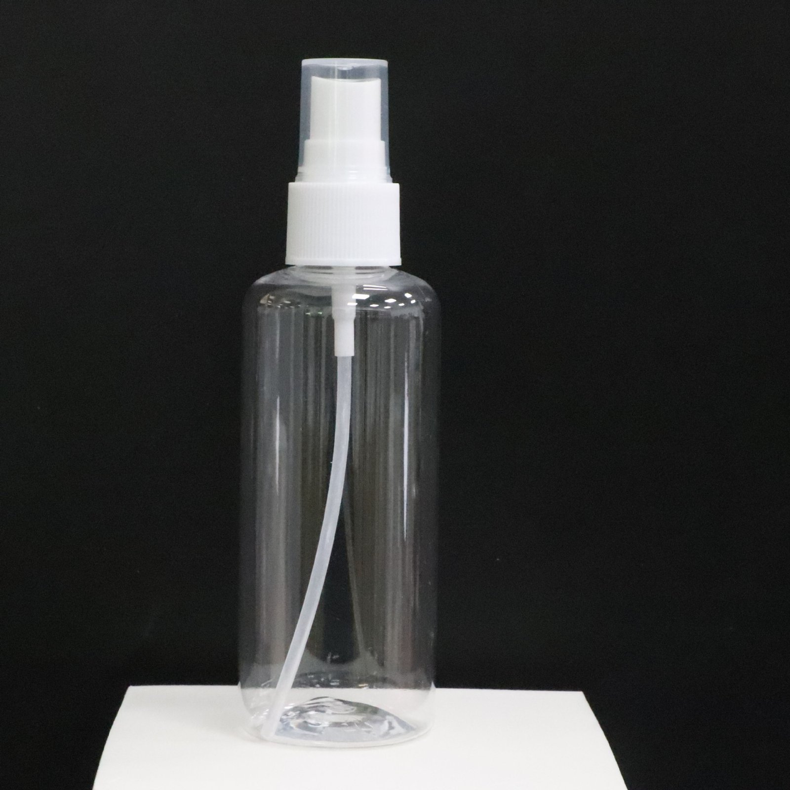 100ml50ml cylindrical alcohol bottle spray bottle small spray pot transparent spray bottle perfume bottle - 图片 2