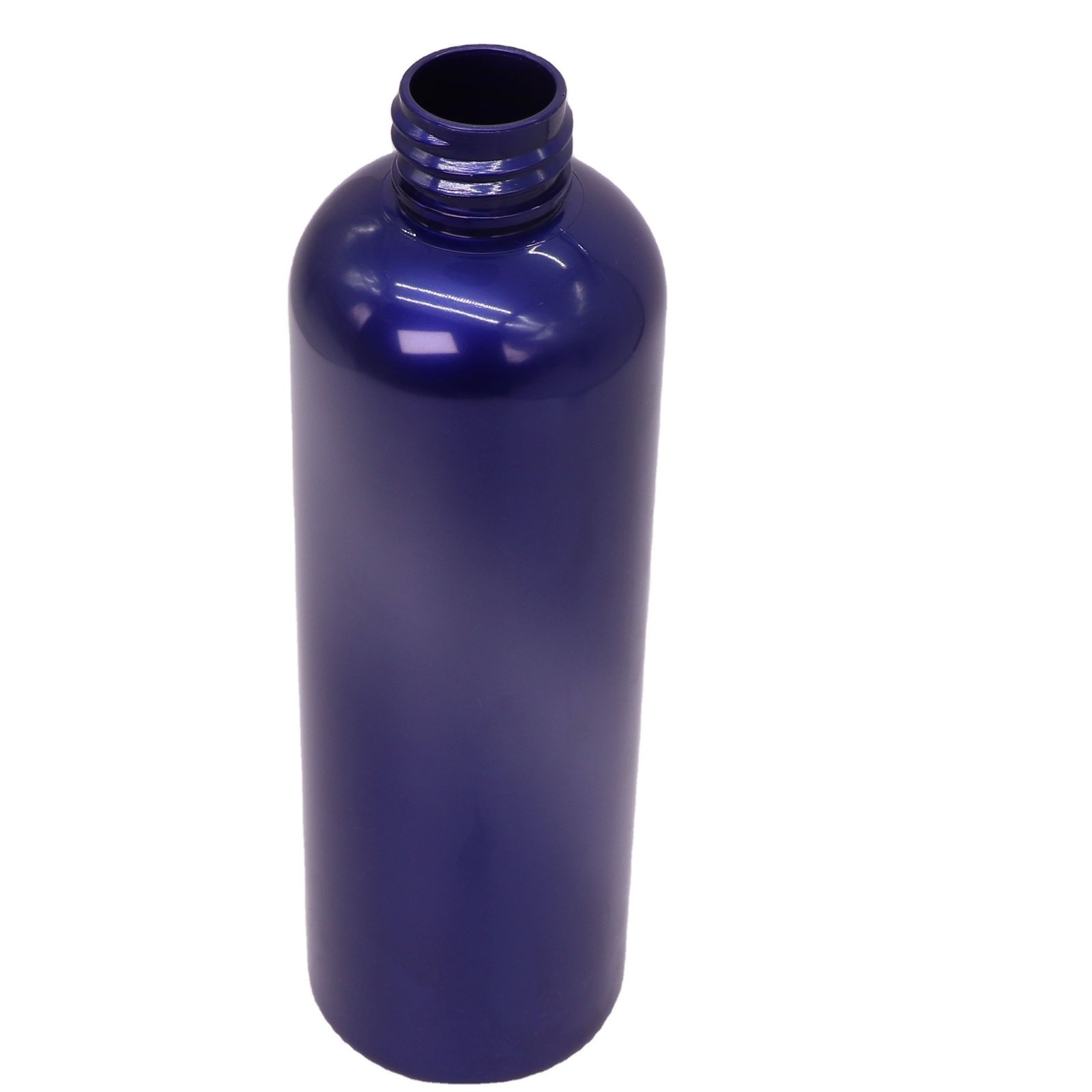 Manufacturers supply 250ml round shoulder toner bottle shampoo bottle cylindrical plastic bottle 8.4oz - 图片 3